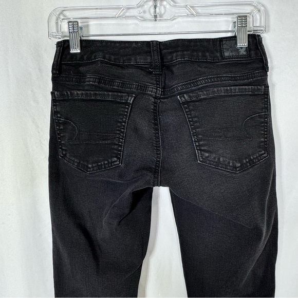 American Eagle Outfitters Super Stretch Black Jeggings - Short - Picture 4 of 7